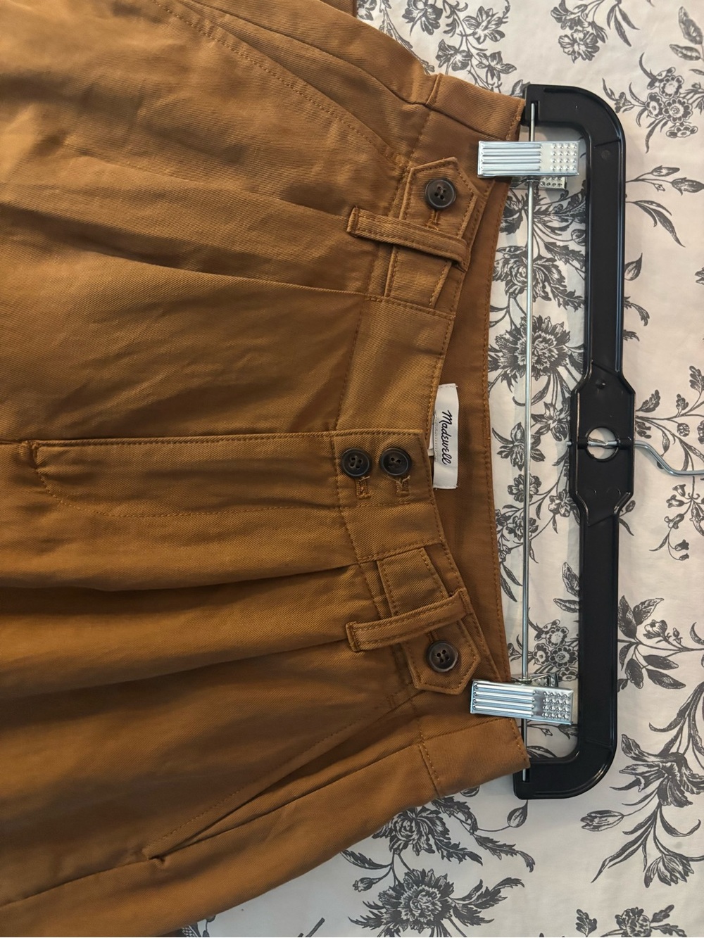 Madewell The Harlow Wide-Leg Pant in Acorn - Picture 9 of 15